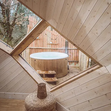 Nid'en'o Et Lot Et Dordogne Деревянный коттедж *